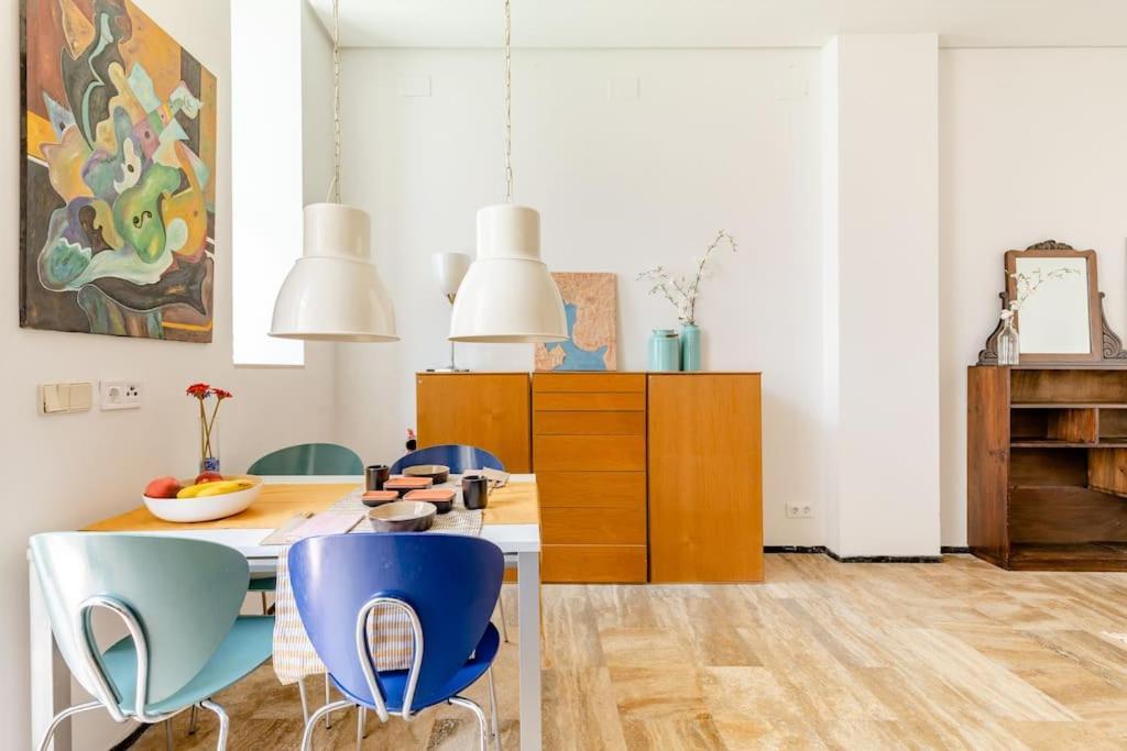 Cozy Loft Patio+Pool +Wifi Apartment Valencia Exterior photo